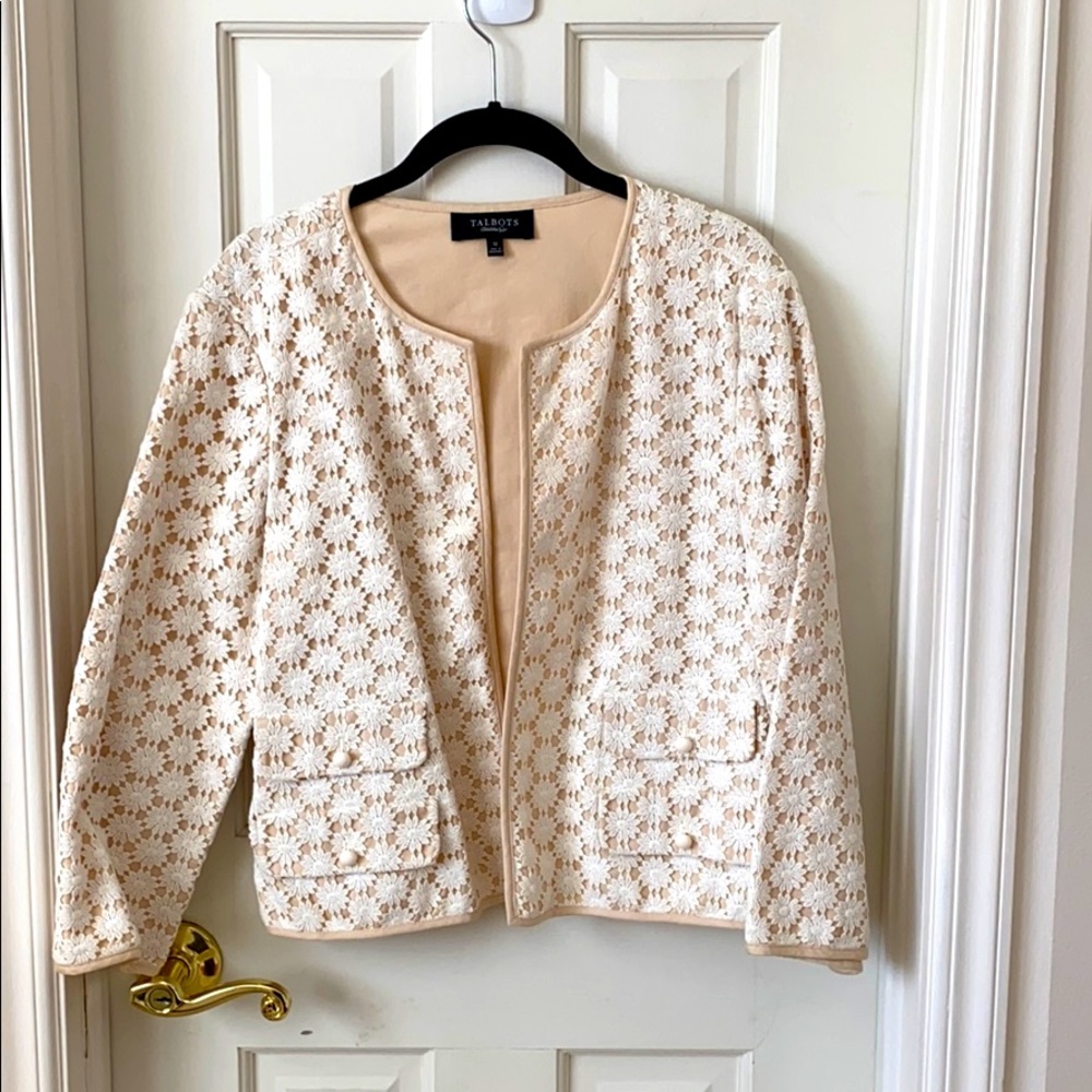 Talbots Daisy Crop Jacket